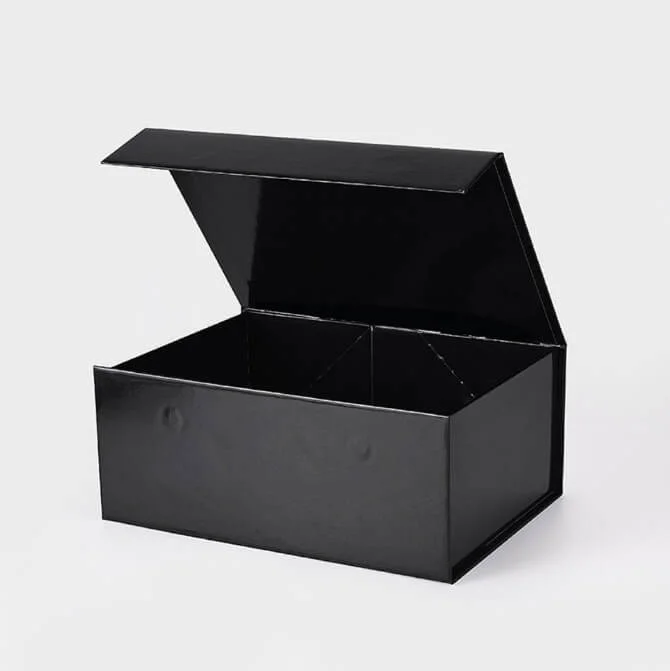 Luxury Magnetic Folding Gift Box | Custom Rigid Book Shape Packaging for Business & Holidays 缩略图 2
