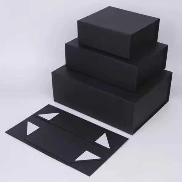 Luxury Magnetic Folding Gift Box | Custom Rigid Book Shape Packaging for Business & Holidays 缩略图 3