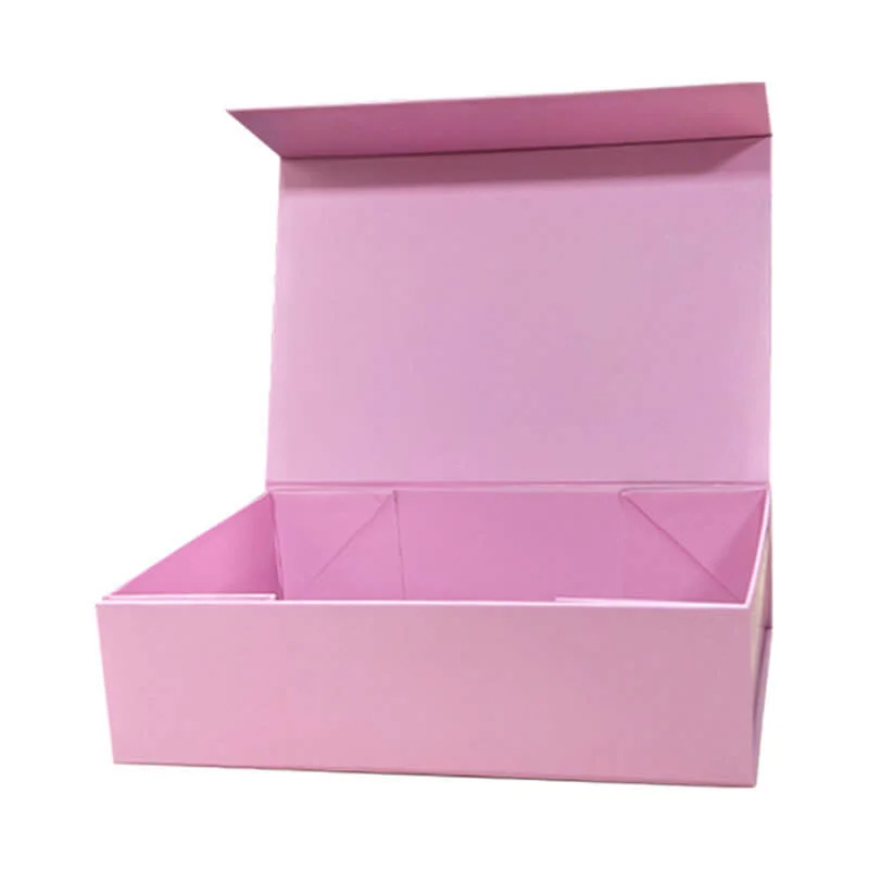 Luxury Magnetic Folding Gift Box | Custom Rigid Book Shape Packaging for Business & Holidays 缩略图 4