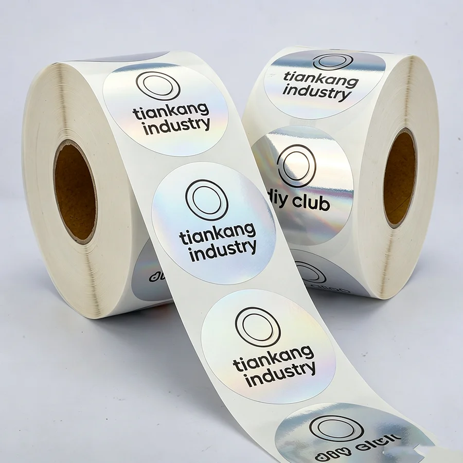 Sticker logo printing sticker sealing sticker paper bag label paper box label